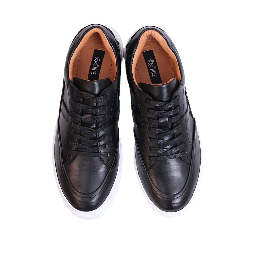 BASKET CUIR NOIR 2326