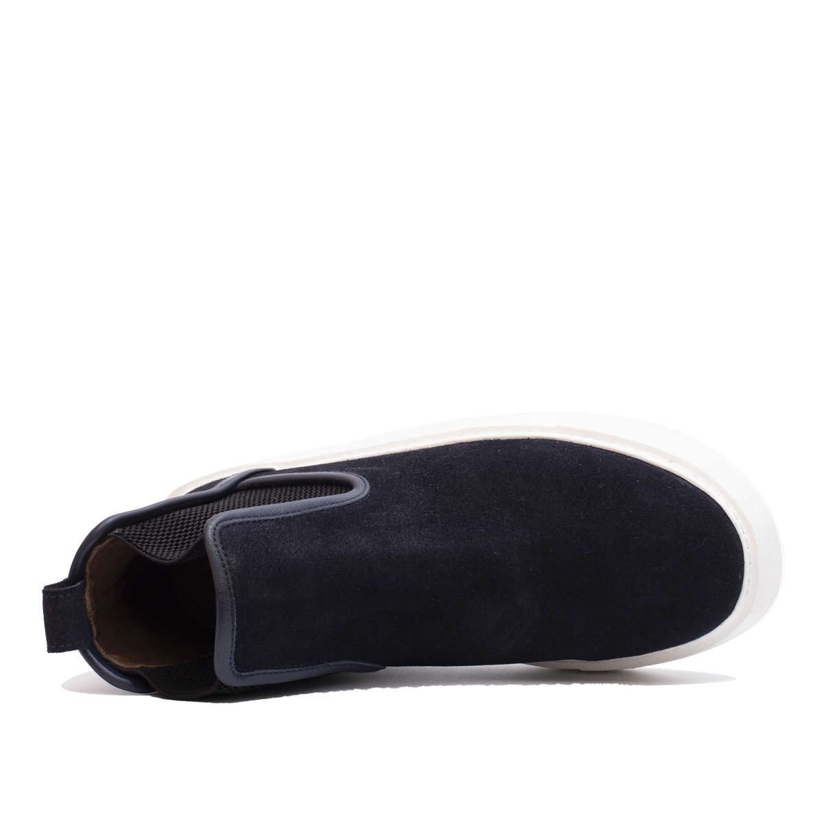 310 BASKETS EN DAIM BLEU MARINE