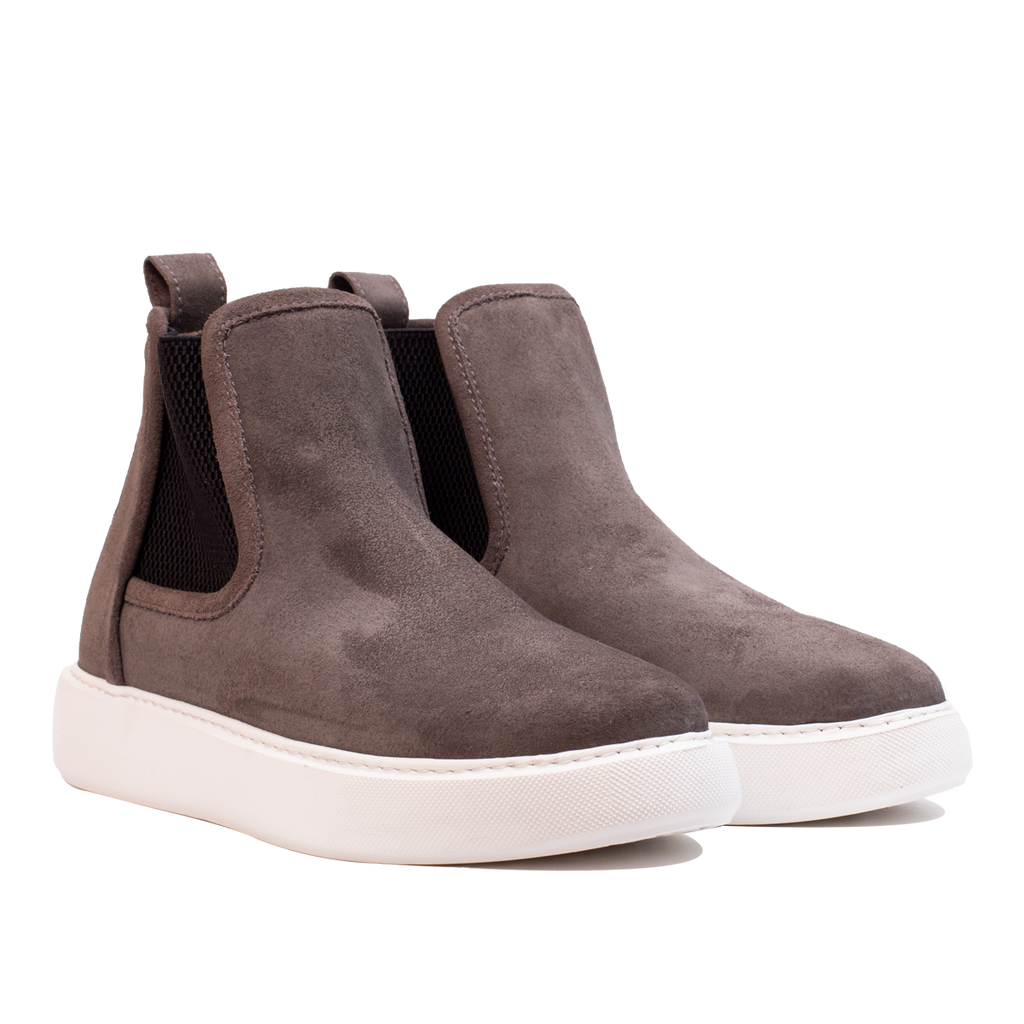 310 BASKETS EN DAIM GRIS