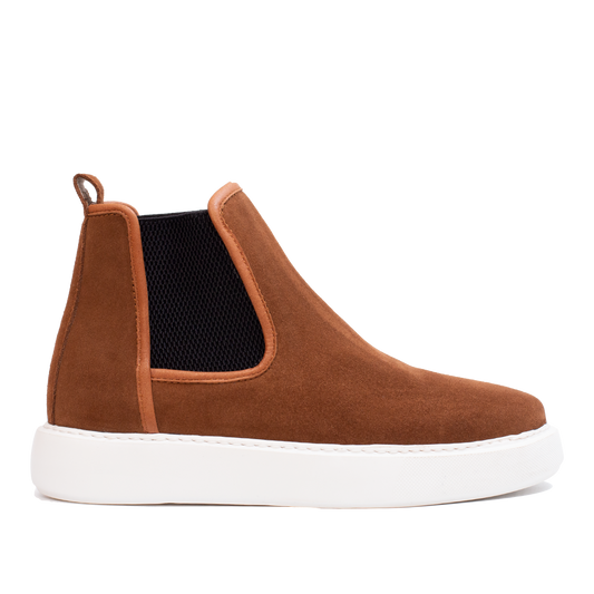 310 BASKETS EN DAIM TABAC
