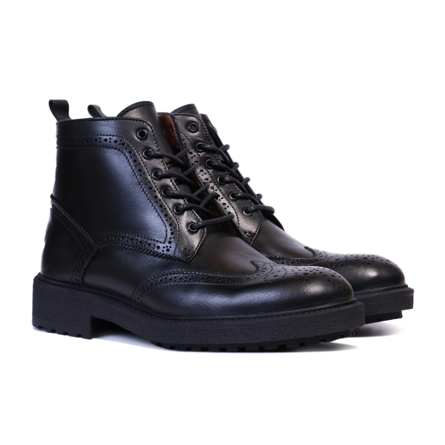 Bottine en cuir NOIR 405