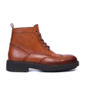 Bottine en cuir TABAC 405