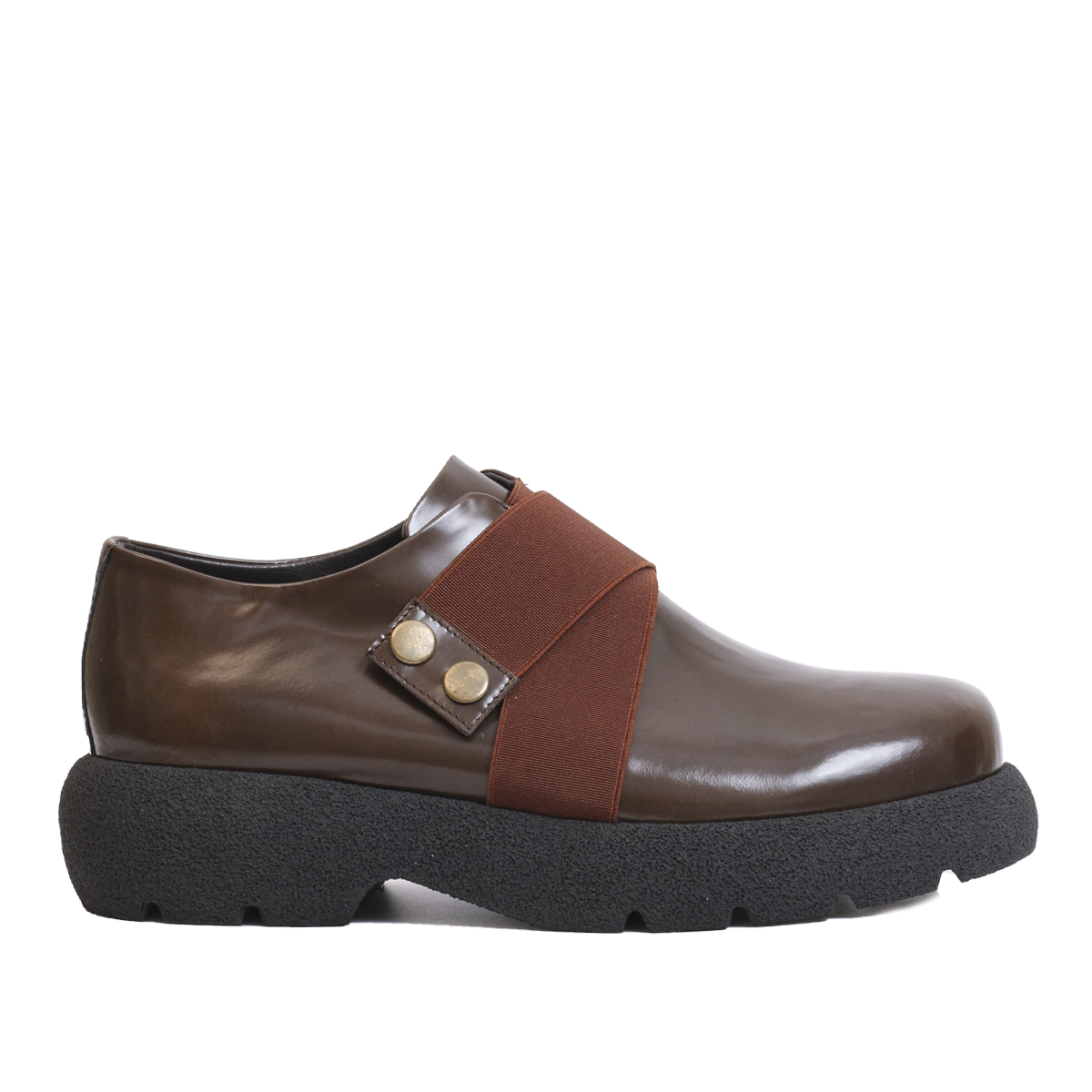 4909 En cuir démasquable Marron