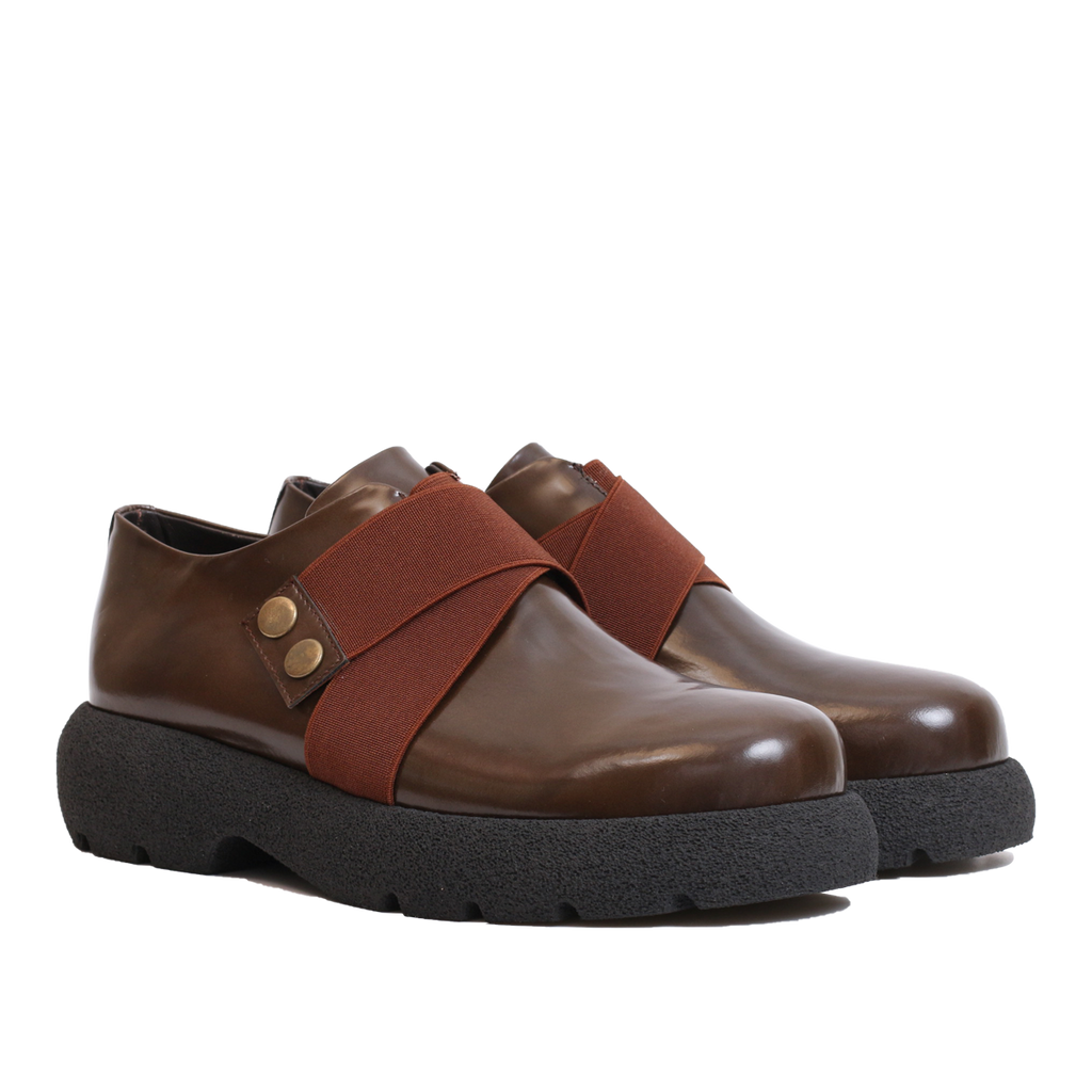 4909 En cuir démasquable Marron