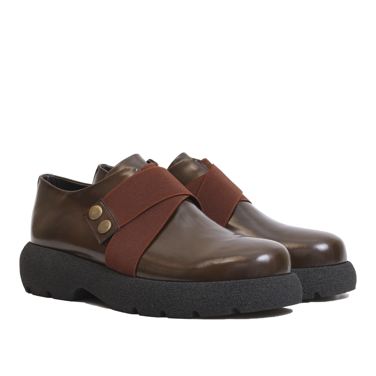 4909 En cuir démasquable Marron