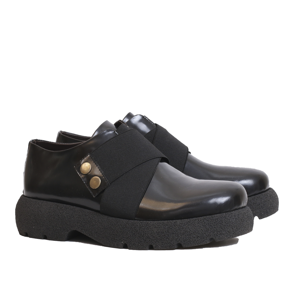4909 En cuir démasquable Noir