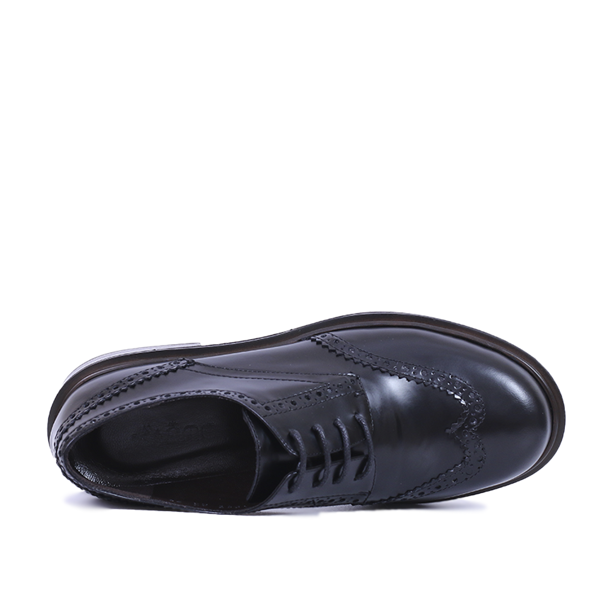 NOVA DERBIES EN CUIR DEMASQUABLE NOIR