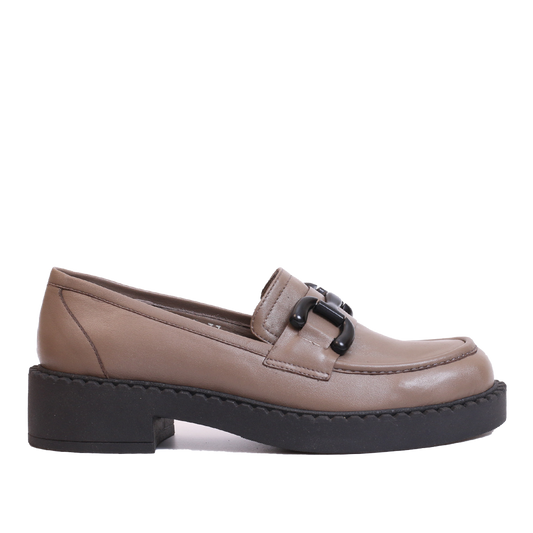 4915 En cuir Taupe