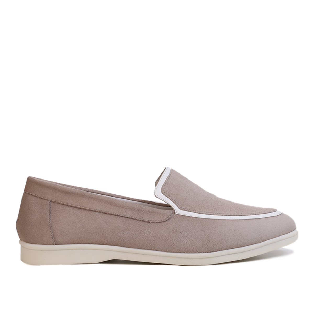 CHAUSSURE FEMME EN DAIM BEIGE 4989