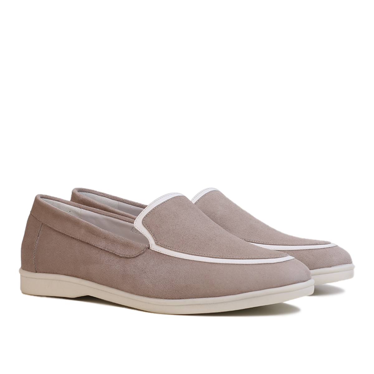 CHAUSSURE FEMME EN DAIM BEIGE 4989