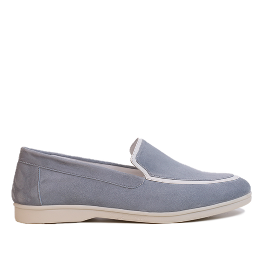 VELVET  EN DAIM BLEU CIEL