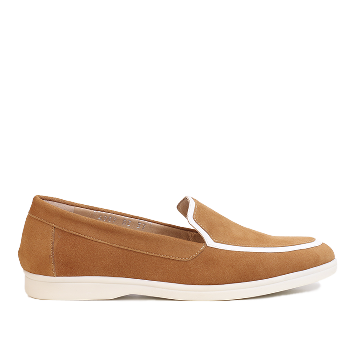 VELVET  EN DAIM TABAC