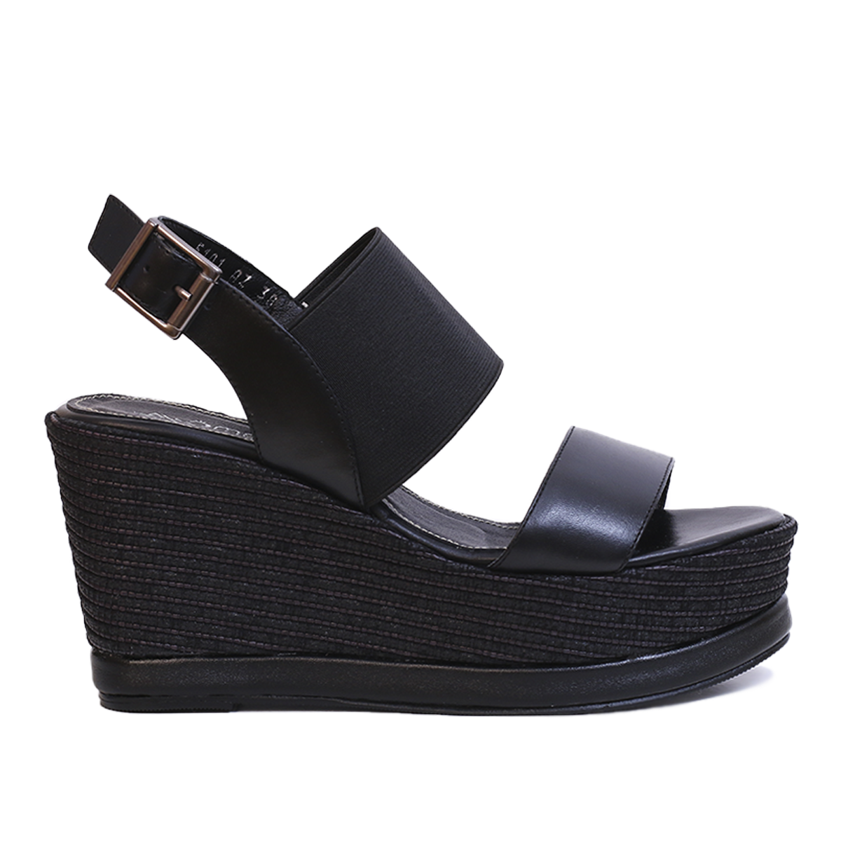 5101 SANDALES EN CUIR NOIR