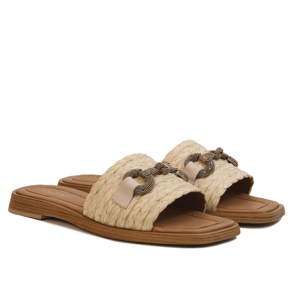 SANDALES EN RAFIA BEIGE 5104