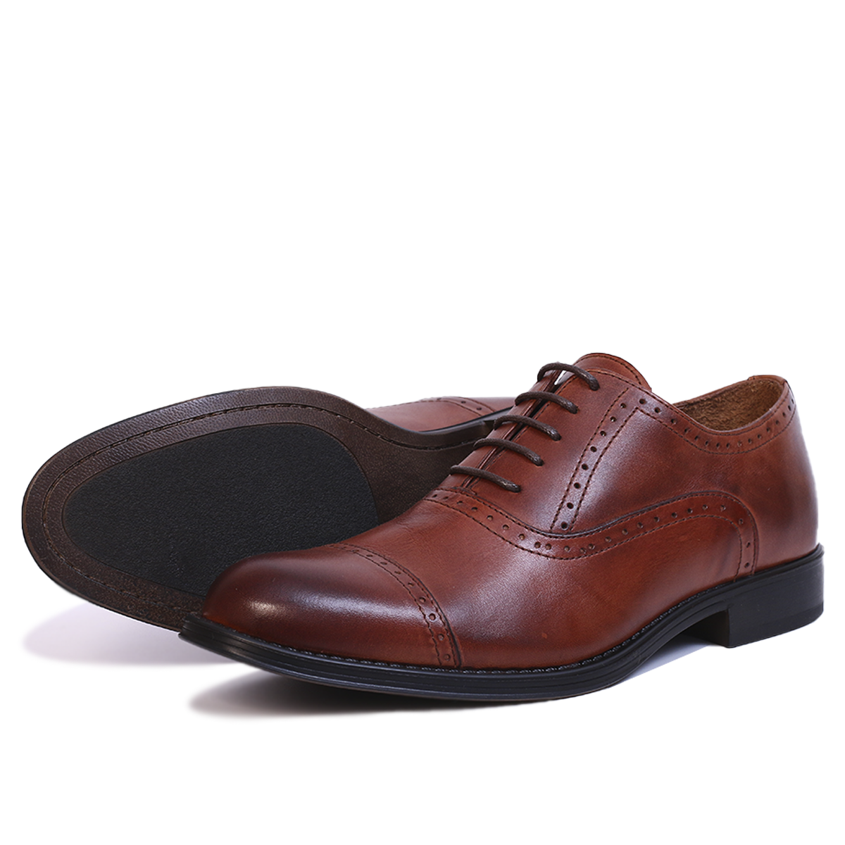 Chaussures Homme Oxford (Richelieu) Tabac 1766