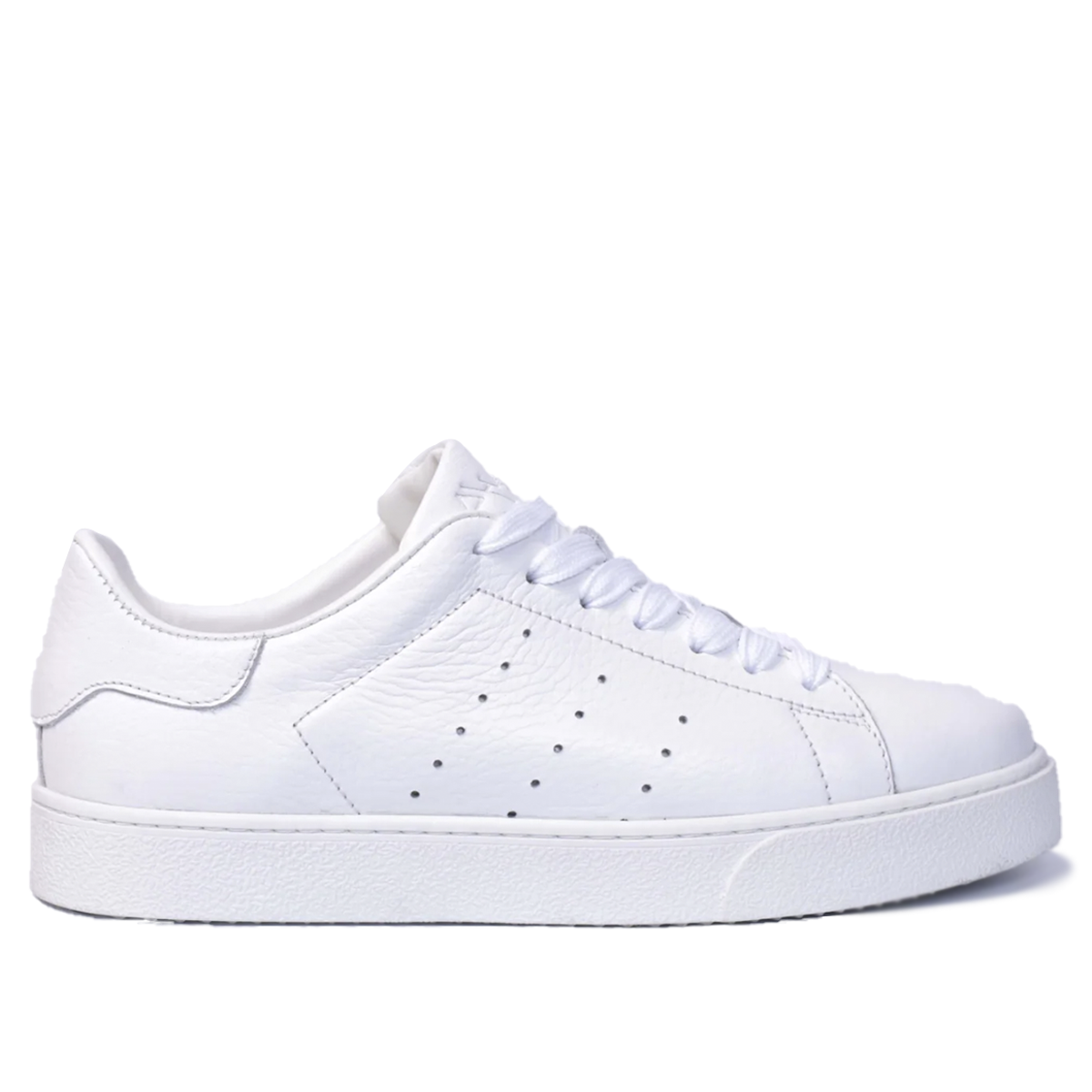 739H Baskets en cuir Blanc