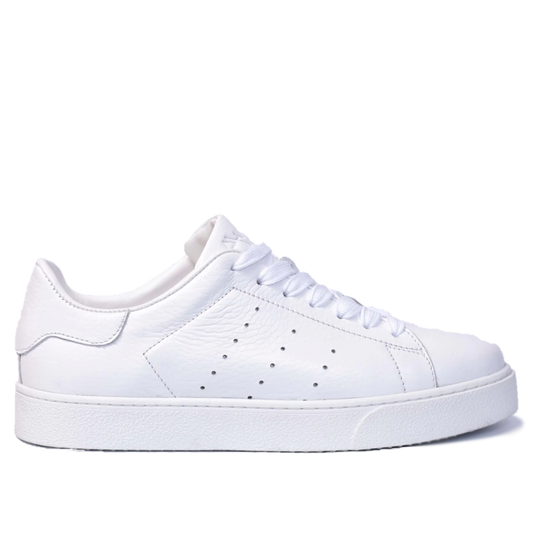 739H Baskets en cuir Blanc