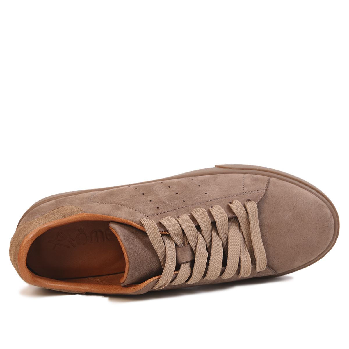 739F Baskets en Nubuck TAUPE