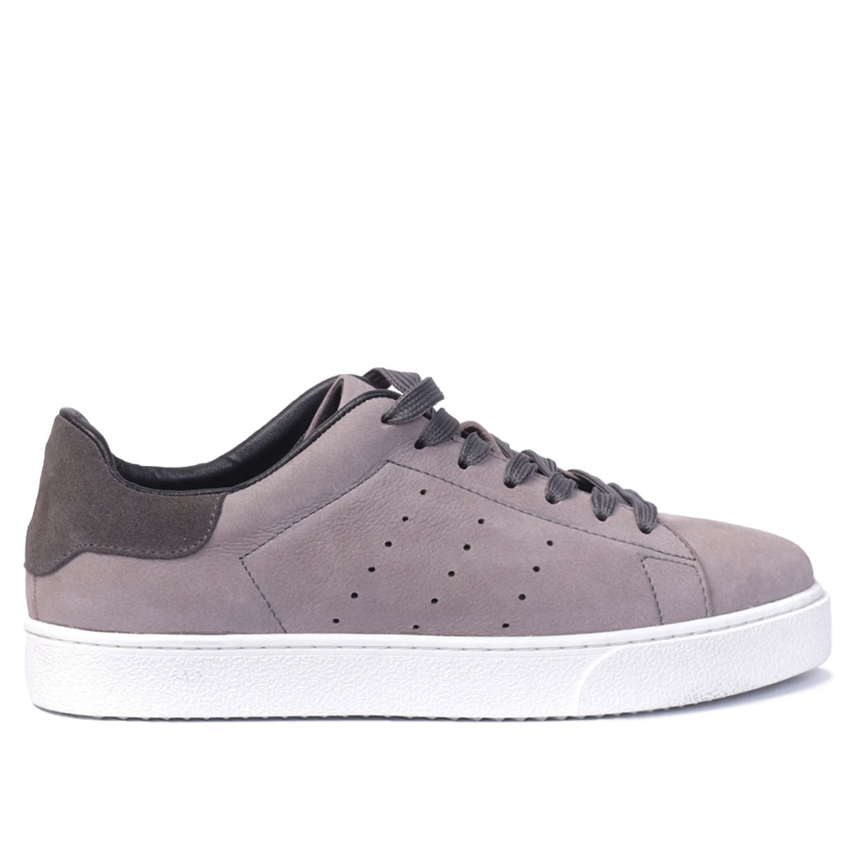 739F Baskets en Nubuck Gris