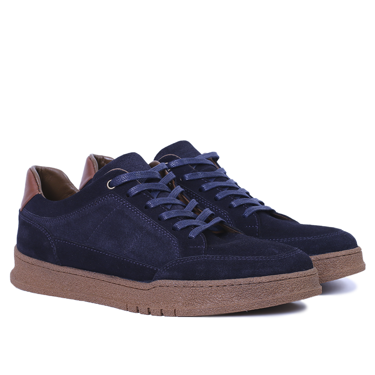 Chaussures sport en Daim BLEU 776