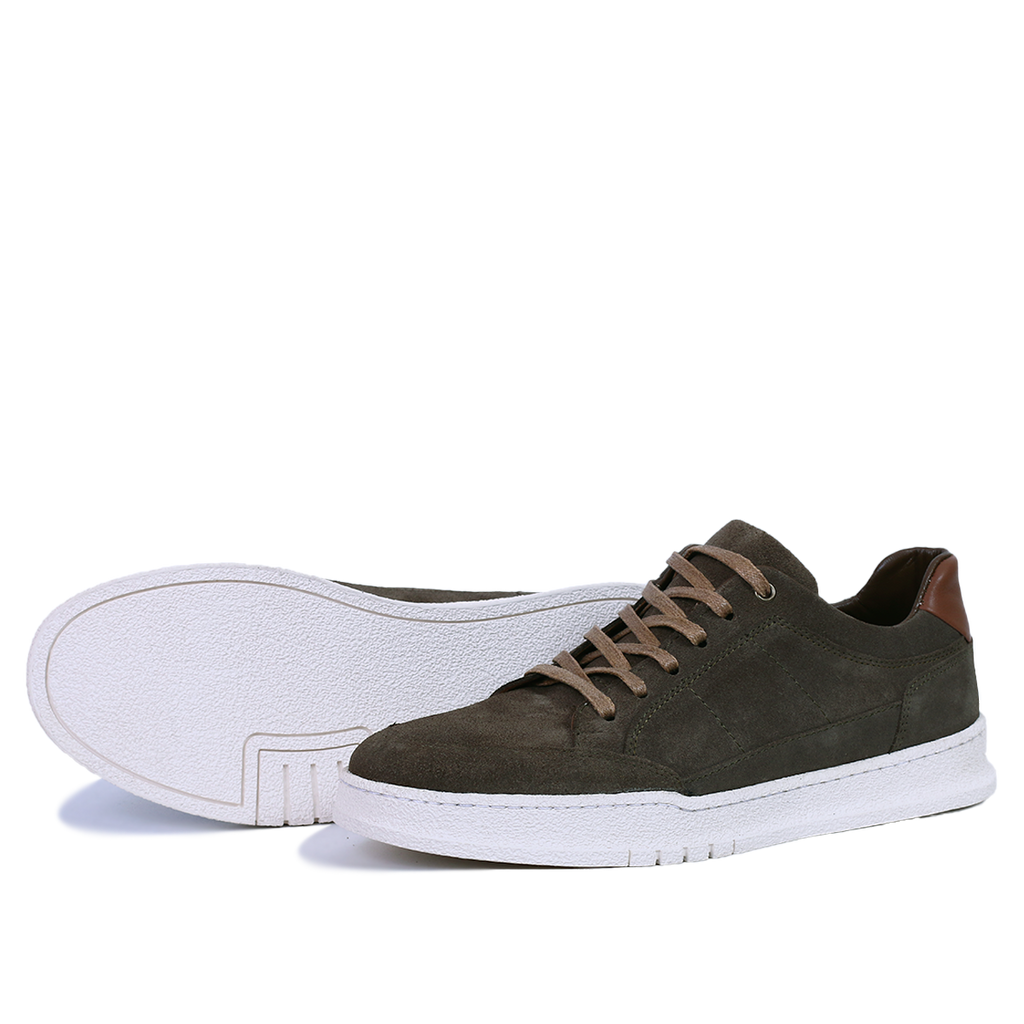 Chaussures sport en Daim KAKI 776