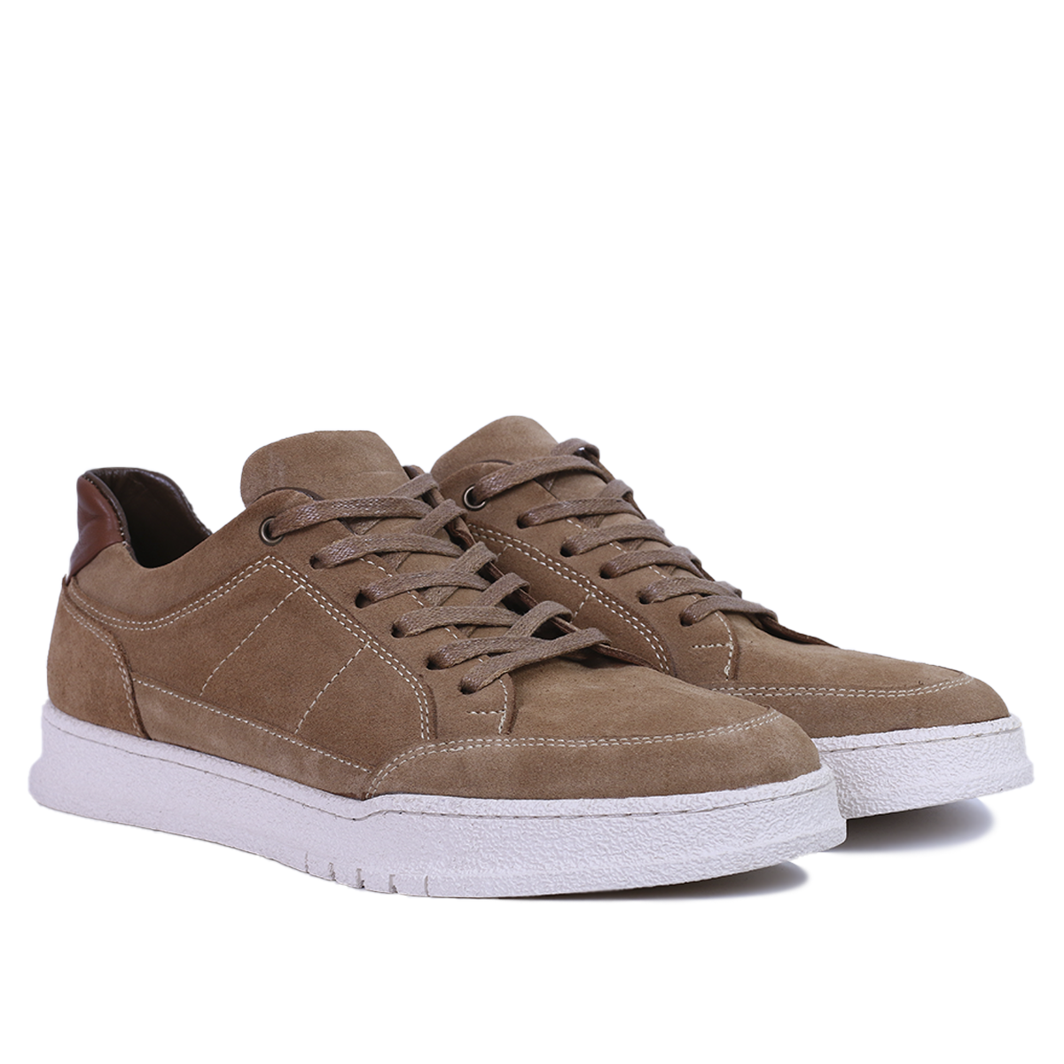 Chaussures sport en Daim BEIGE 776