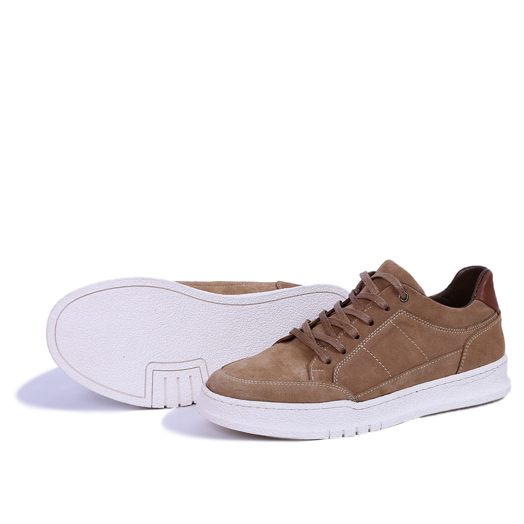 Chaussures sport en Daim BEIGE 776