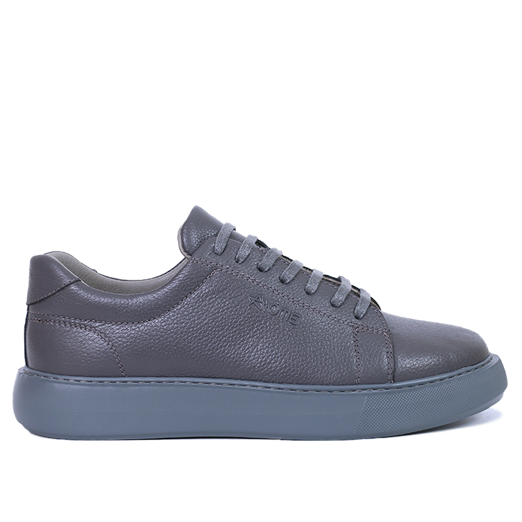BASKET CUIR GRIS 800