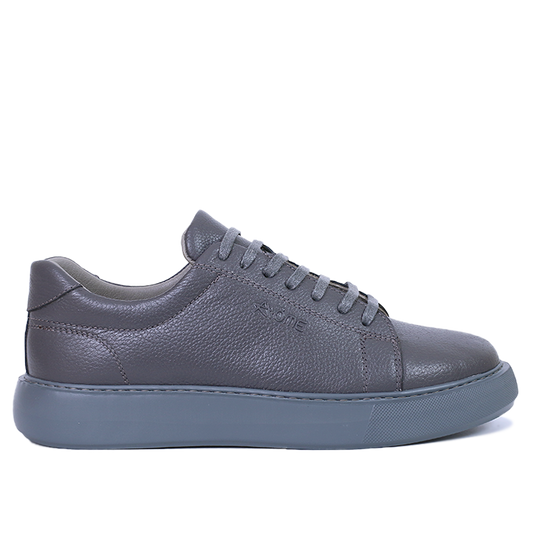 BASKET CUIR GRIS 800