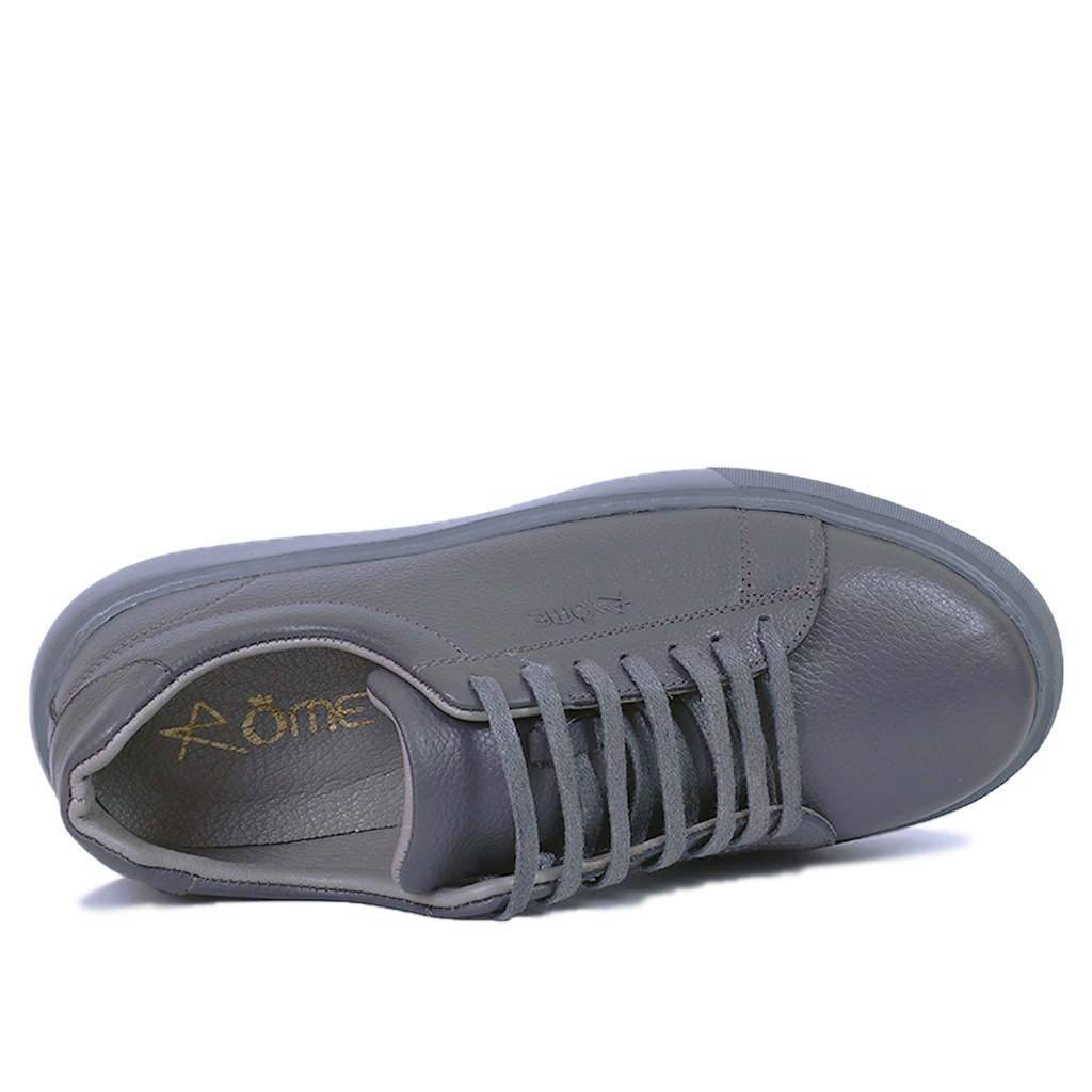 BASKET CUIR GRIS 800
