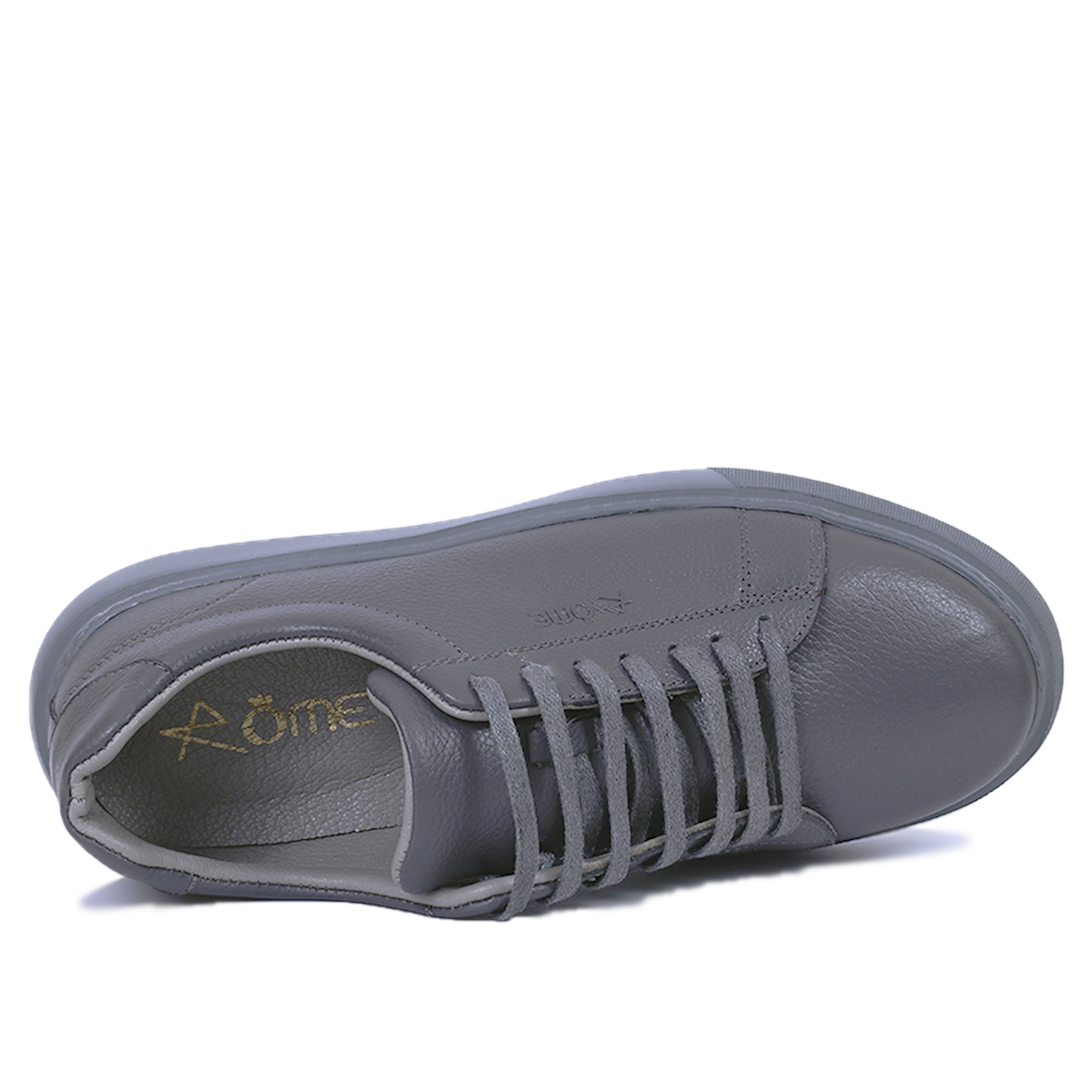 BASKET CUIR GRIS 800