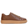 BASKET CUIR MARRON 800
