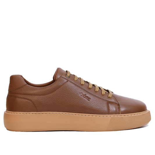 BASKET CUIR MARRON 800