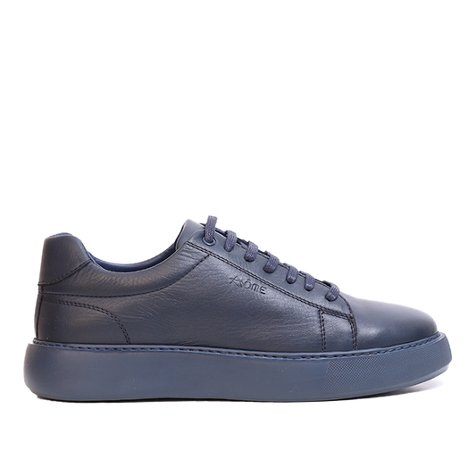 BASKET CUIR BLEU 800