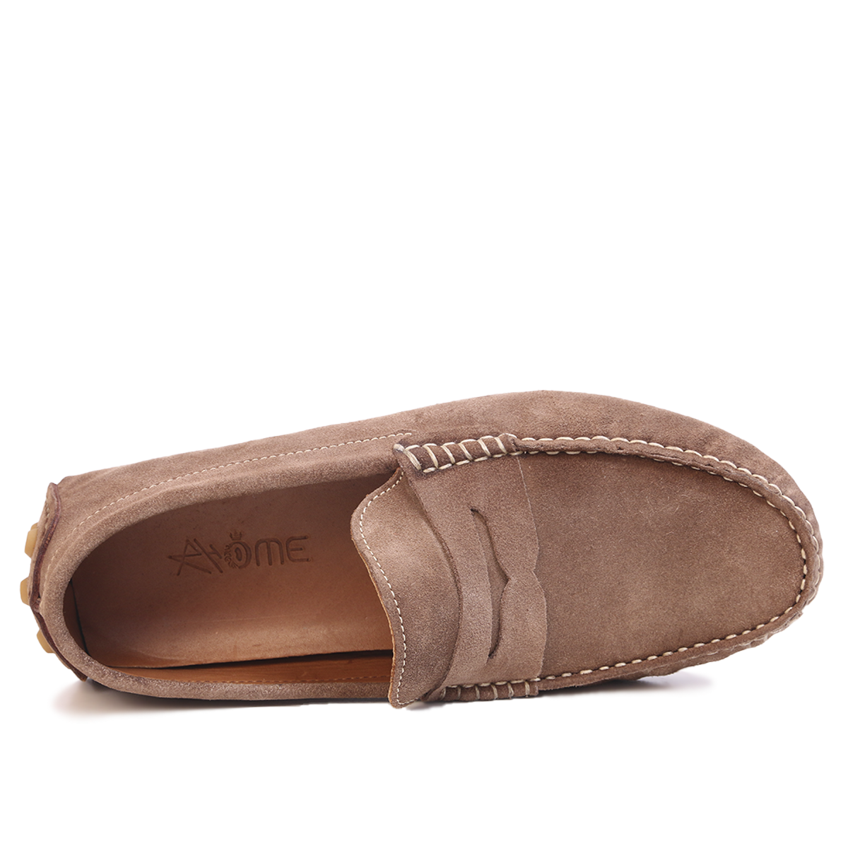 Mocassin Gommino en daim BEIGE