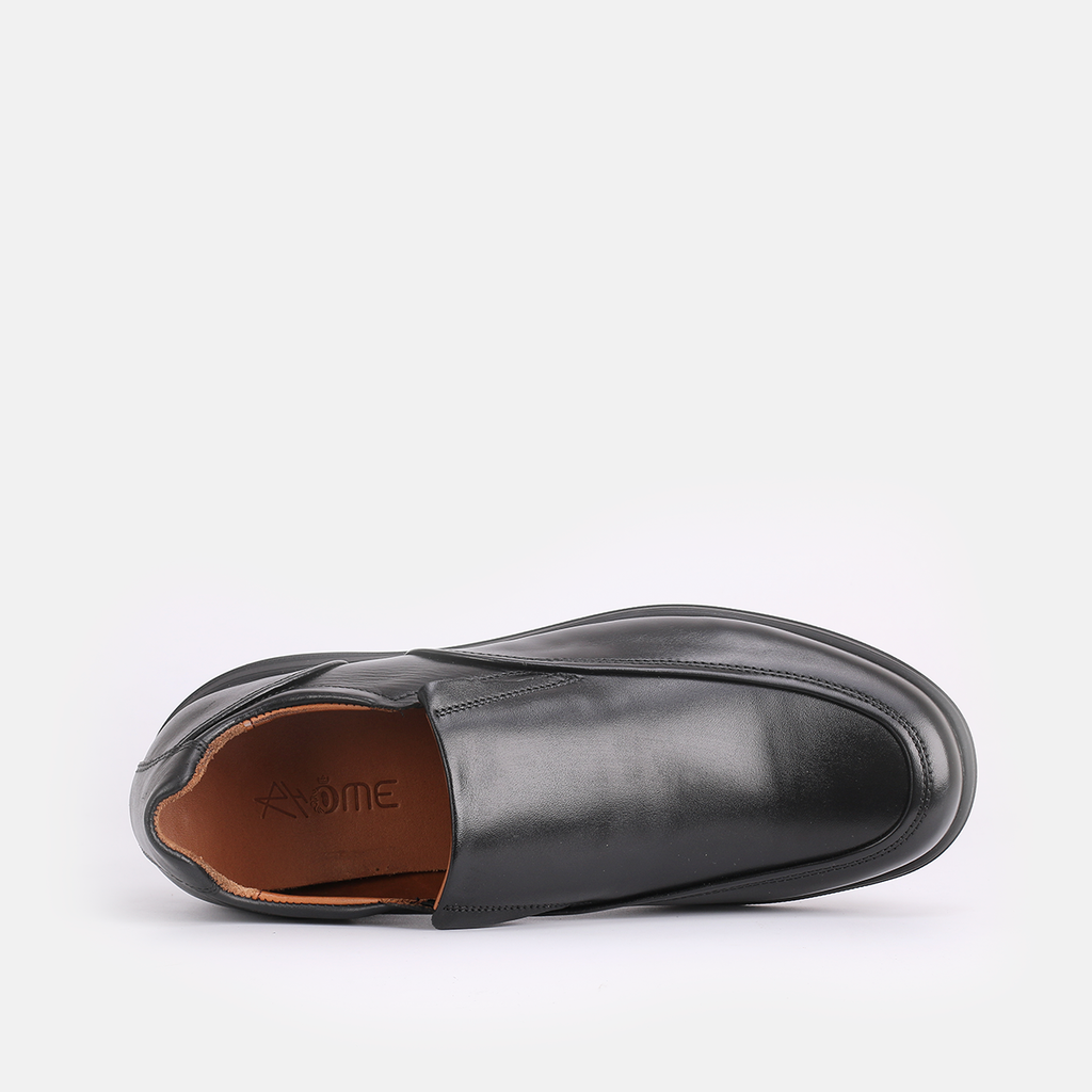 Confort  - Chaussure en Cuir Noir