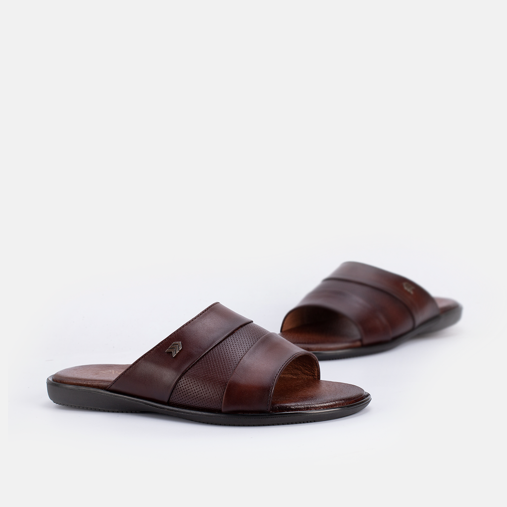 Dubai en cuir marron