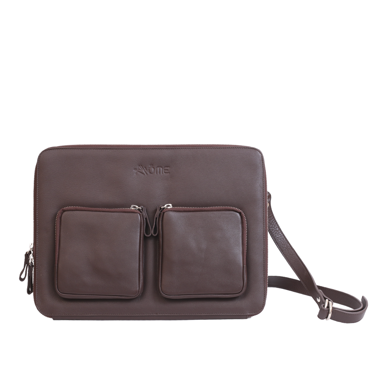 Etui Pc 13" Marron avec bandouliere