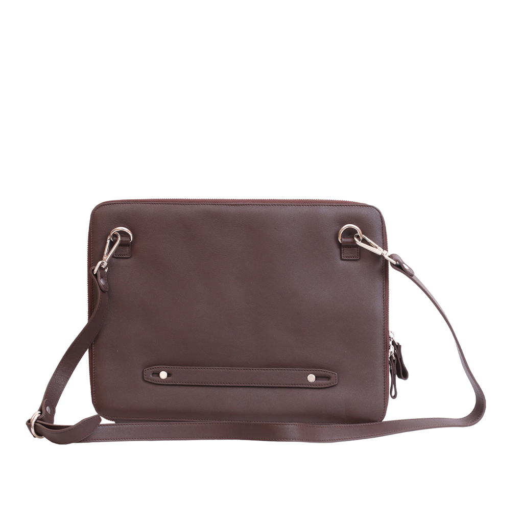 Etui Pc 13" Marron avec bandouliere