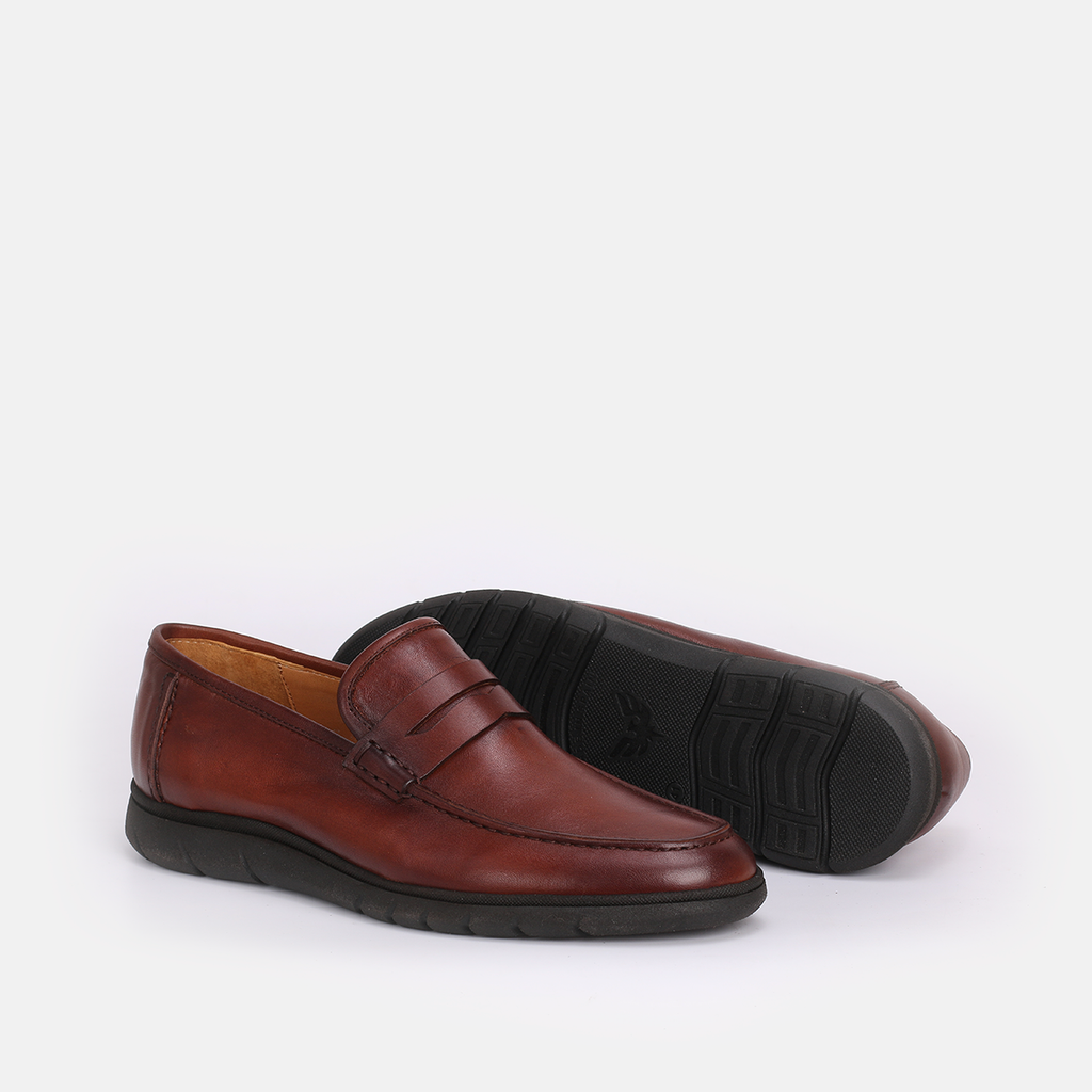 Falko en cuir Tabac