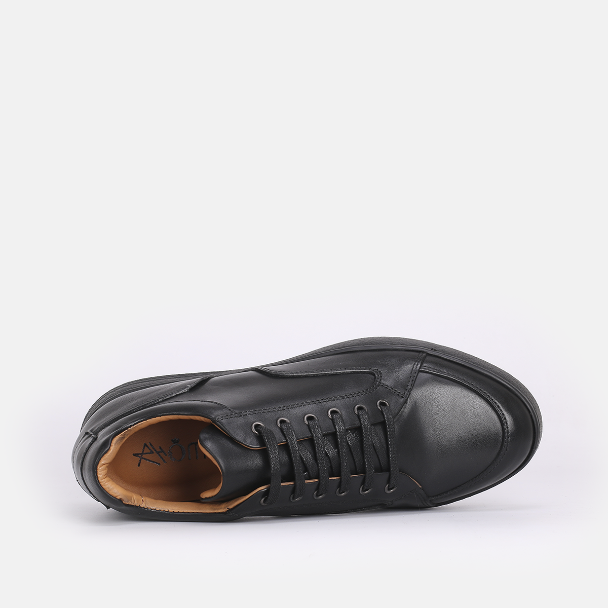 Genova Sneakers / Basket en cuir Noir