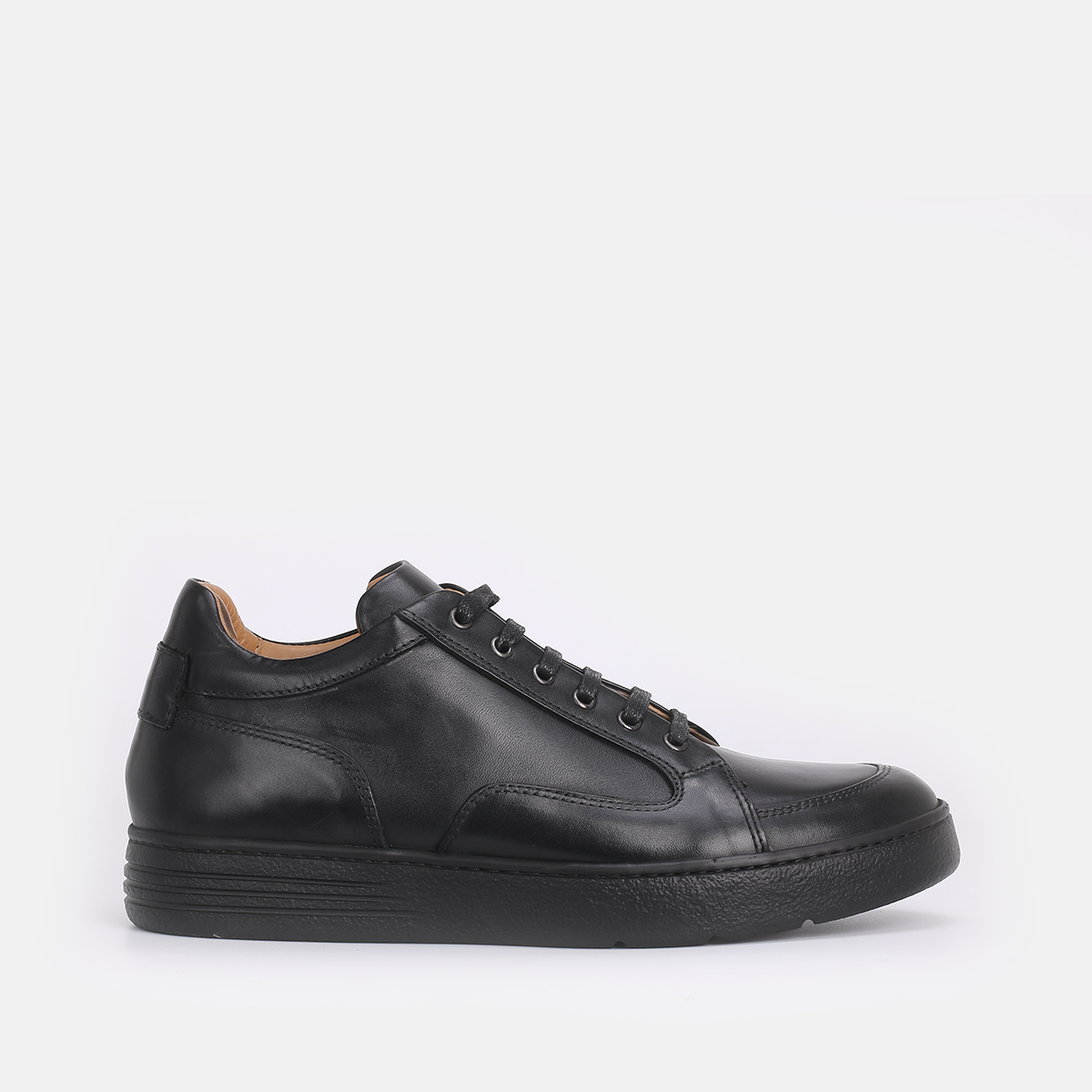 Genova Sneakers / Basket en cuir Noir