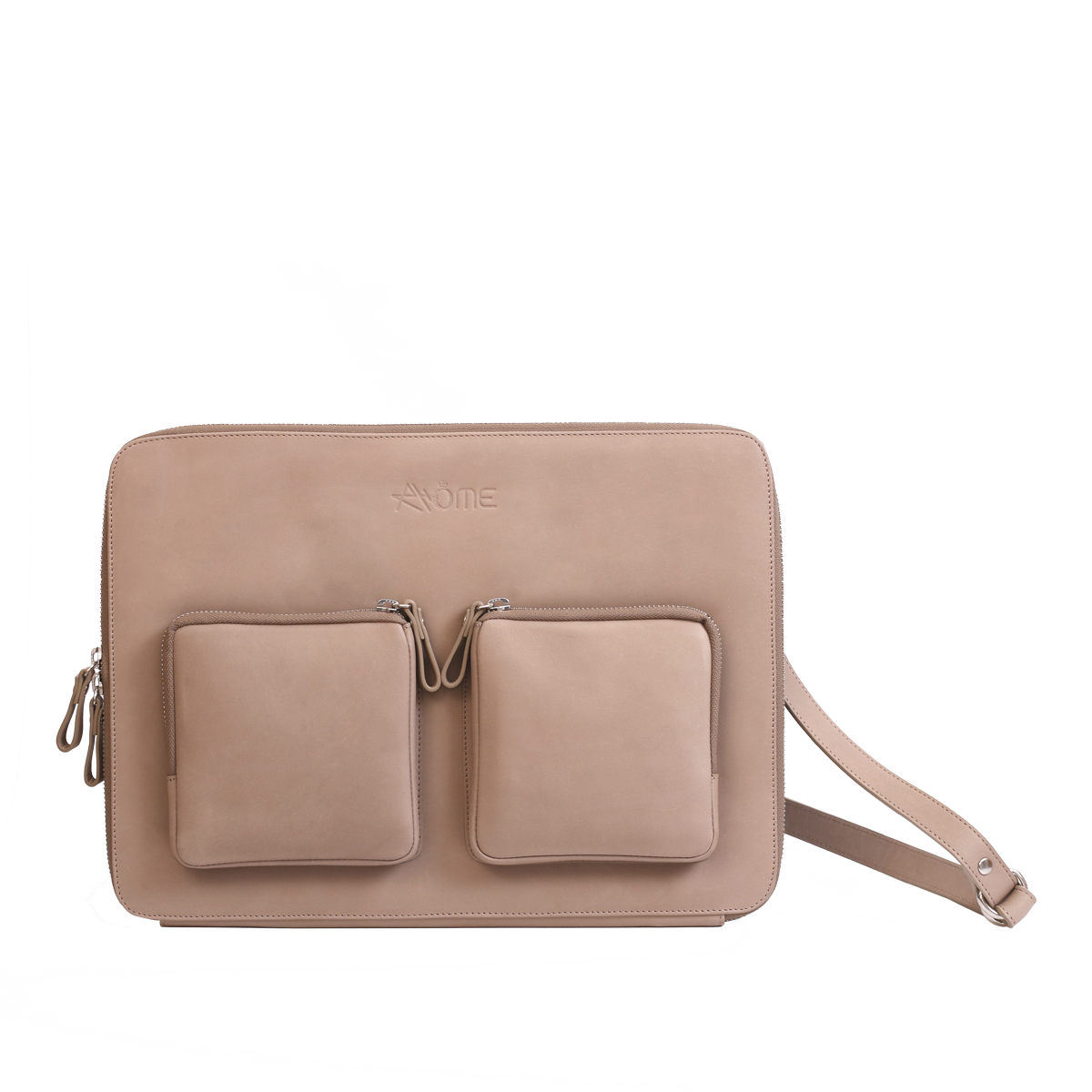 Etui Pc 13" beige avec bandouliere