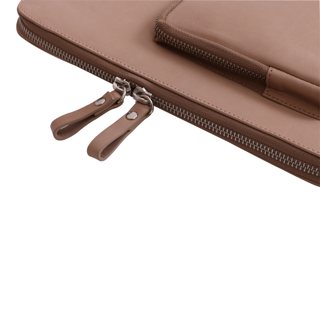 Etui Pc 13" beige avec bandouliere