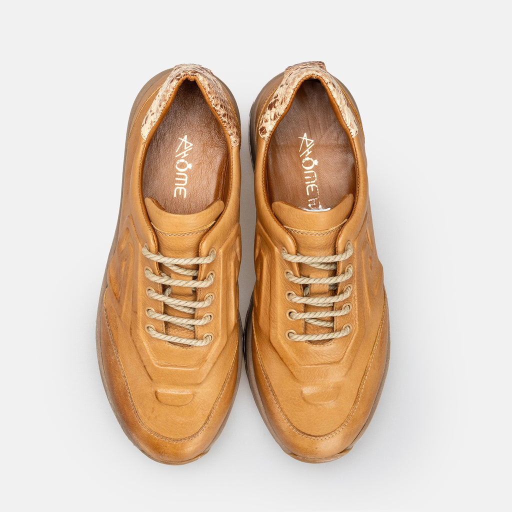 Velora en cuir tabac