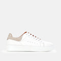 Odine en cuir blanc