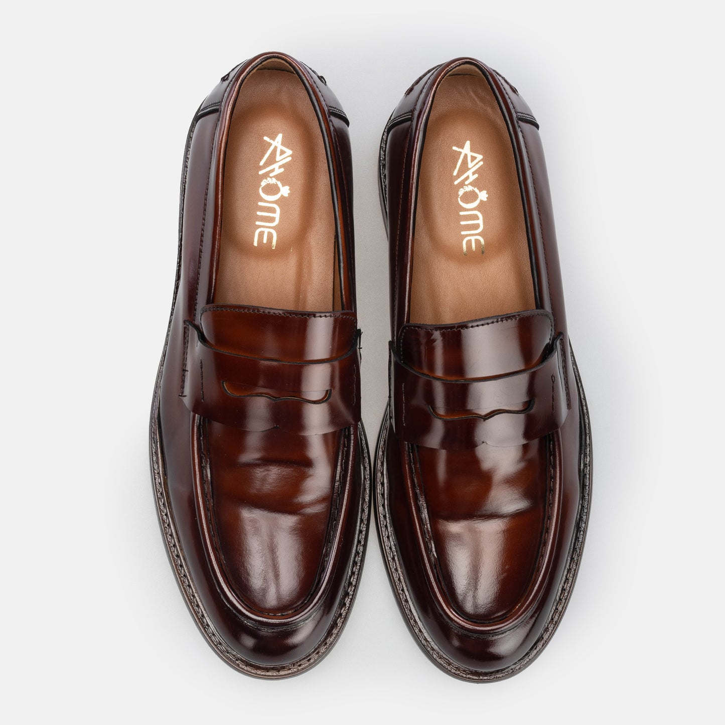 NAPOLI EN CUIR DÉMASCABLE MARRON