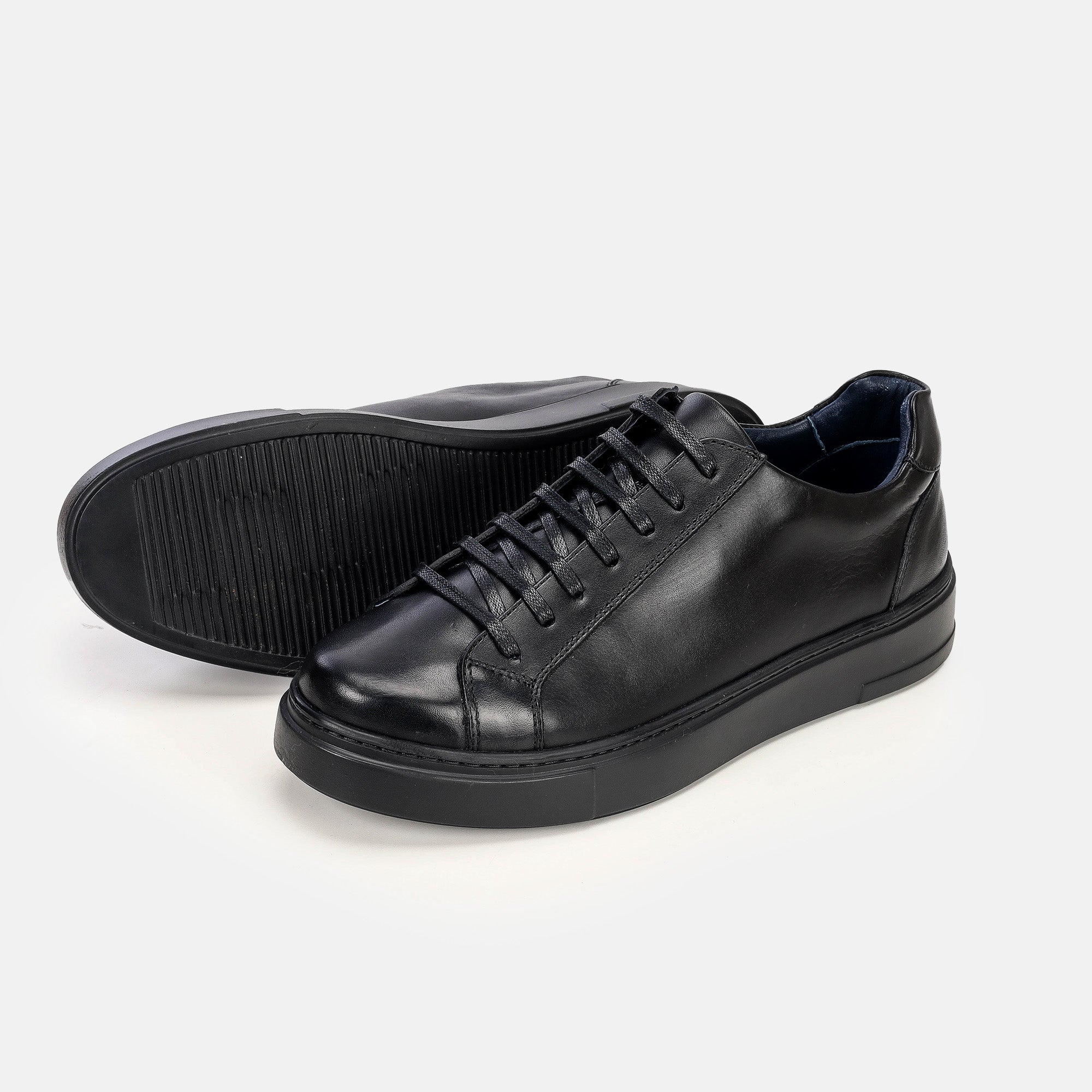 blacky Sneakers / Basket en cuir NOIR