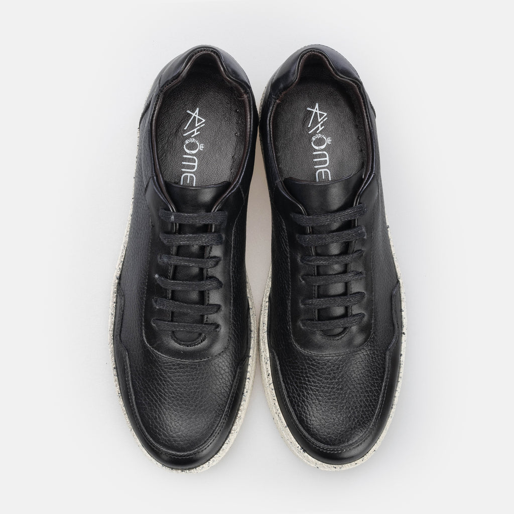 Kuster Sneakers / Basket en cuir Noir