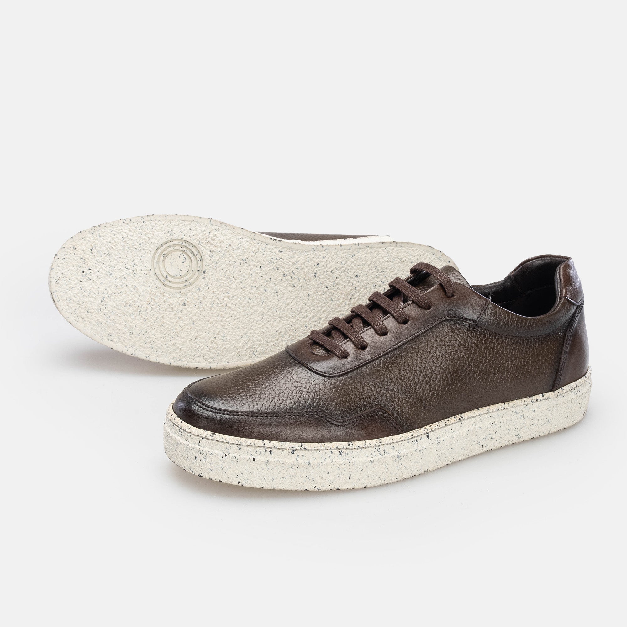 Kuster Sneakers / Basket en cuir Marron